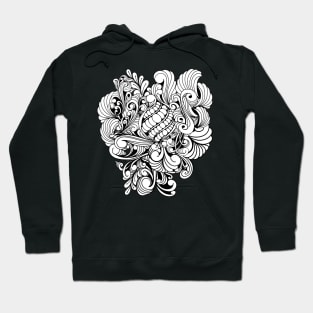 Elegant zentangle desing Hoodie